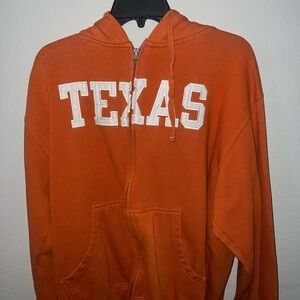 Rally House Texas zip up hoodie